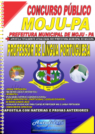Apostila Impressa Concurso Prefeitura de Moju - PA 2022 Professor de Língua Portuguesa