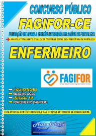Apostila Impressa Concurso FAGIFOR - CE 2024 Enfermeiro