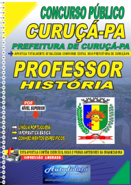 Apostila Digital Concurso Prefeitura de Curu - PA 2024 Professor de Histria