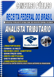 Apostila Impressa Concurso Receita Federal do Brasil 2022 Analista Tributário
