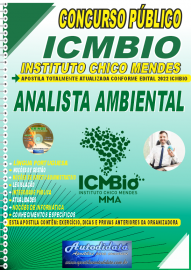 Apostila Impressa Concuso Público ICMBIO 2021 Analista Ambiental