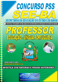 Apostila Impressa Concurso SEE-BA 2023 Professor de Lngua Portuguesa