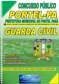 Apostila Impressa Concurso Prefeitura de Portel - PA 2024 Guarda Civil