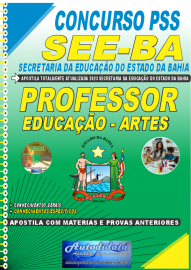 Apostila Impressa Concurso SEE-BA 2023 Professor de Artes