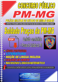 Apostila digital concurso da PM-MG - Polcia Militar do Estado de Minas Gerais -2024 - SOLDADO 