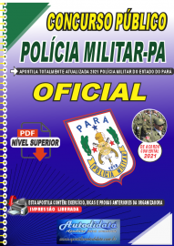 Apostila Digital Concurso Pblico Polcia Militar do Par  2021 Oficial