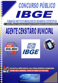 Apostila Digital Concurso IBGE-2022 Agente Censitário Municipal