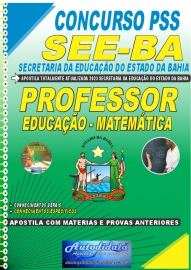 Apostila Impressa Concurso SEE-BA 2023 Professor de Matemtica