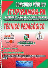 Apostila Digital Prefeitura de Itupiranga - PA 2022 Tcnico Pedaggico