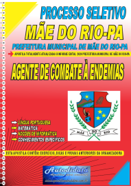 Apostila Impressa Processo Seletivo Me do Rio - PA 2024 Agente de Combate  Endemias