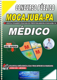 Apostila Digital Concurso Pblico Prefeitura de Mocajuba - PA 2021 Mdico