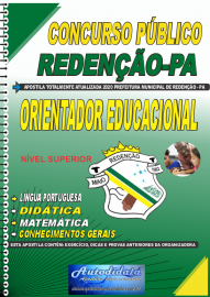 Apostila digital concurso Prefeitura de Redenco-PA 2024 - Orientador Educacional
