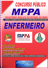 Apostila Impressa Ministério Público do Pará - MPPA 2022 Enfermeiro