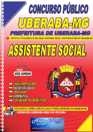 Apostila Digital Concurso Prefeitura de Uberaba - MG 2024 Assistente Social