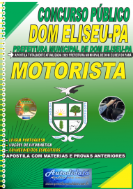 Apostila Impressa Concurso Prefeitura de Eliseu-PA 2023 Motorista