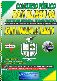 Apostila Digital Concurso Prefeitura de Eliseu-PA 2023 Agente Municipal de Trnsito