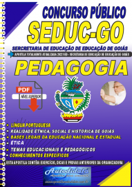Apostila Digital Concurso Secretaria De Educação de Goiás - Seduc-Go 2022 - Pedagogia