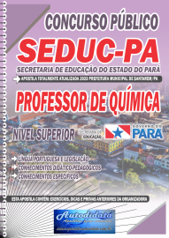 Apostila Digital Concurso SEDUC - PA 2024 Professor de Qumica