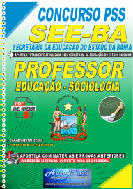 Apostila Digital Concurso SEE-BA 2023 Professor de Sociologia