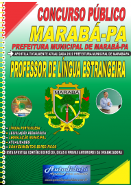 Apostila Impressa Concurso Prefeitura de Marab - PA 2022 Professor de Lngua Estrangeira