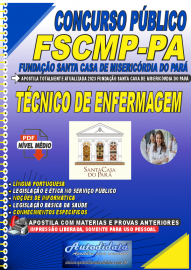 Apostila Digital Concurso FSCMP-PA 2023 Tcnico de Enfermagem