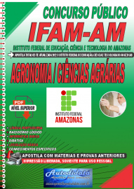 Apostila Digital Concurso IFAM - AM 2022 Agronomia/Cincias Agrrias
