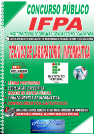 Apostila digital concurso da IFPA 2023 - TCNICO DE LABORATRIO/ INFORMTICA 