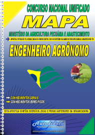 Apostila Impressa Concurso Nacional Unificado MAPA 2024 Engenheiro Agrnomo 