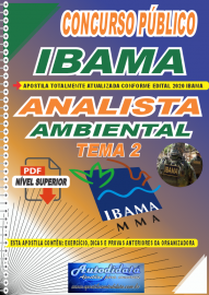 Apostila Digital Concurso IBAMA  - 2019 - ANalista Ambiental TEMA II