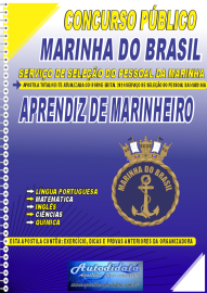 Apostila Impressa Concurso Marinha do Brasil 2024 Aprendiz de Marinheiro