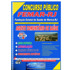 Apostila digital concurso Fundao Estatal de Sade de Maric - FEMAR-RJ 2023 - Agente Comunitrio de Sade