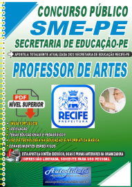 Apostilas Digital Concurso SME -PE 2023 Professor de Artes