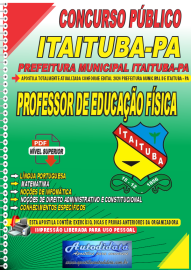 Apostila Digital Concurso Prefeitura de Itaituba - PA 2024 Professor de Educao Fsica