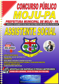 Apostila Digital Concurso Prefeitura de Moju - PA 2022 Assistente Social
