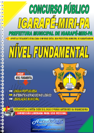 Apostila Digital Concurso Igarap-Miri - PA 2024 Nvel Fundamental