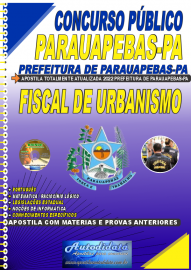Apostila Impressa Concurso Prefeitura de Parauapebas - PA 2022 Fiscal de Urbanismo 