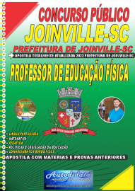 Apostila Impressa Concurso Prefeitura de Joinville - SC 2022 Professor de Educação Física