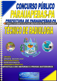 Apostila Impressa Concurso Prefeitura de Parauapebas - PA 2022 Tcnico de Radiologia 