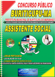 Apostila Impressa Concurso Prefeitura de Buriticupu - MA 2022 Assistente Social