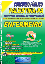 Apostila Digital Concurso Palestina - PA 2024 Enfermeiro