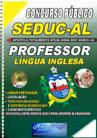 Apostila Impressa Concurso SEDUC - AL 2021 Professor de Inglês