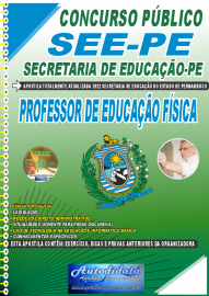 Apostila Impressa Concurso Secretaria de Educação do Estado de Pernambuco SEE-PE 2022 Professor de Educação Física