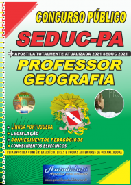 Apostila Impressa Concuso Público Seduc-PA 2021 Professor de Geografia