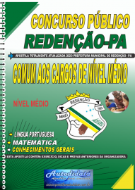 Apostila digital concurso Prefeitura de Redenco-PA 2024 - Cargo de Nvel Mdio
