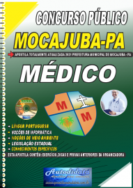 Apostila Impressa Concurso Pblico Prefeitura de Mocajuba - PA 2021 Mdico