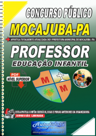 Apostila Dgital Concurso Pblico Prefeitura de Mocajuba - PA 2021 Professor de Educao Infantil