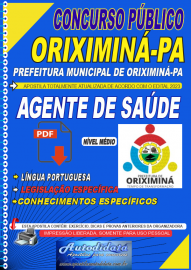 Apostila digital concurso de ORIXIMIN-PA 2023 - AGENTE COMUNITRIO DE SUDE -ACS