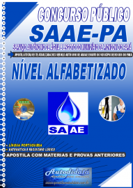 Apostila Impressa Concurso SAAE Municpio de Rondon - PA 2023 Nvel Alfabetizado