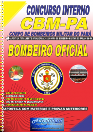 Apostila Impressa Concurso CBM-PA 2022 Bombeiro Oficial