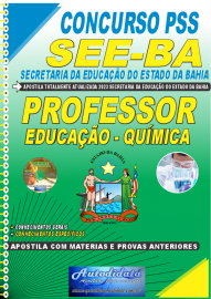 Apostila Impressa Concurso SEE-BA 2023 Professor de Qumica